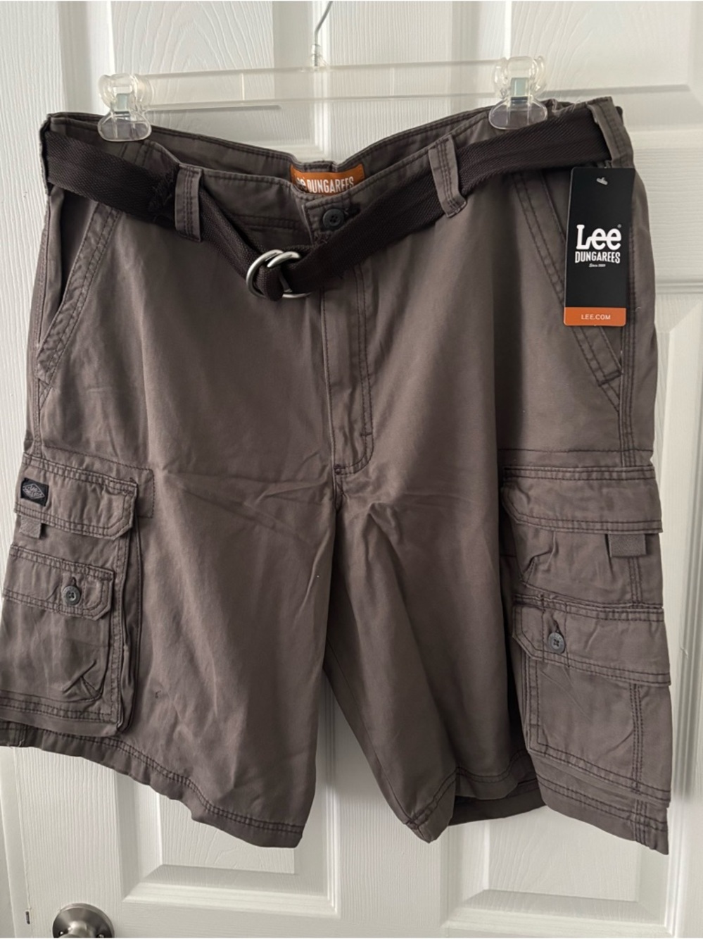 Lee Men's Cargo Shorts - Charcoal Brown